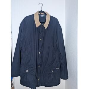 VTG Ralph Lauren Barn Chore Jacket Plaid Corduroy 90s XL